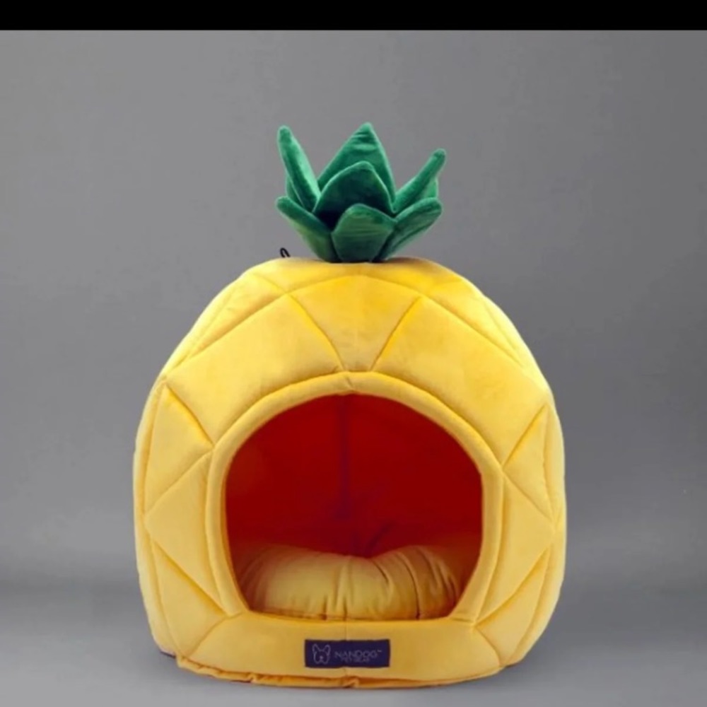 Nandog pineapple small dog/cat bed
